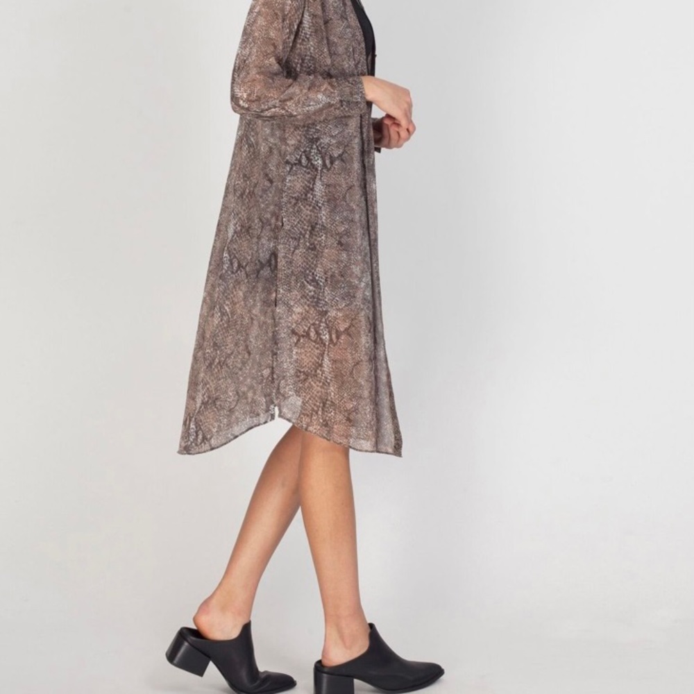 GF Gentle Fawn - Almeda Snakeskin Duster - Medium